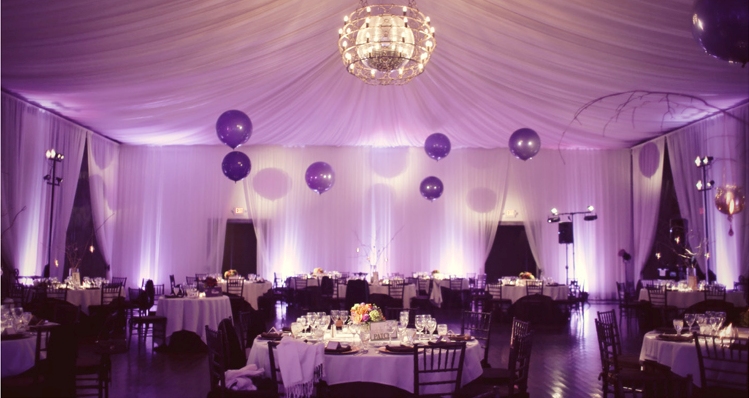Wendy 39s balloon decor I love the colors of this wedding balloons via 