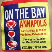 DIY Maryland Wedding Favor Reusable bag (1)