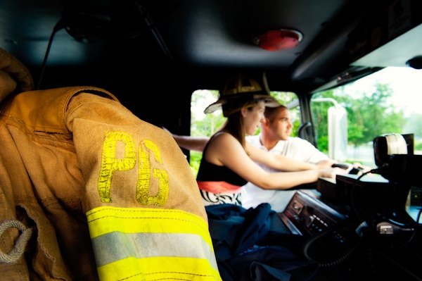 Firehouse Engagement Session Maryland Wedding Photographer (8)