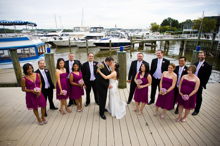 Melinda & Brian's Offbeat Dinner Boat Wedding in Washington, DC