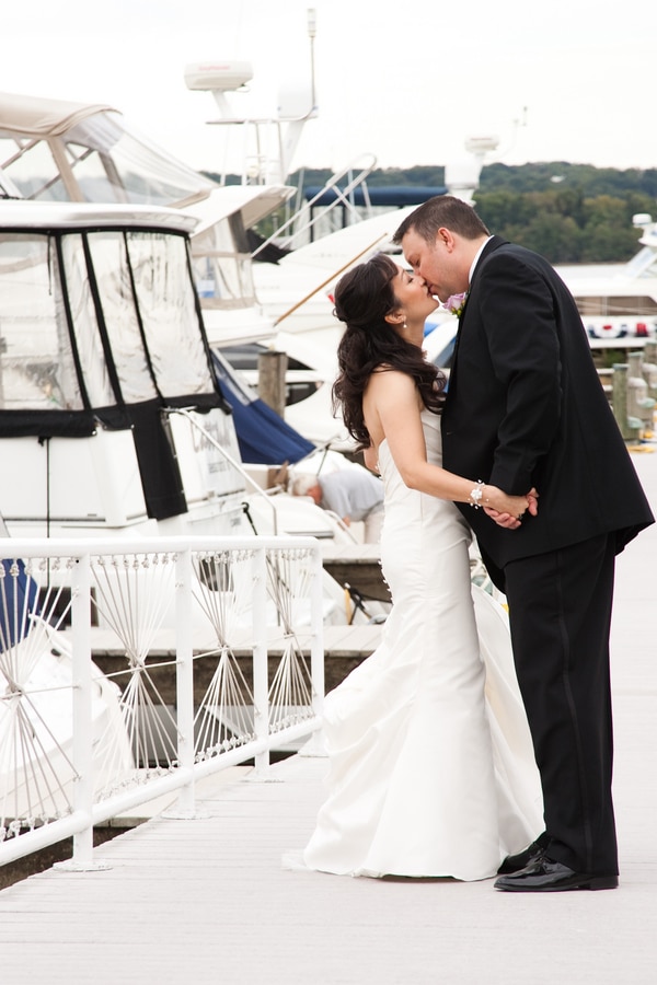 Melinda & Brian's Offbeat Dinner Boat Wedding in Washington, DC
