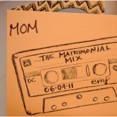 DIY wedding favor mix tape DIY wedding favor mix tape