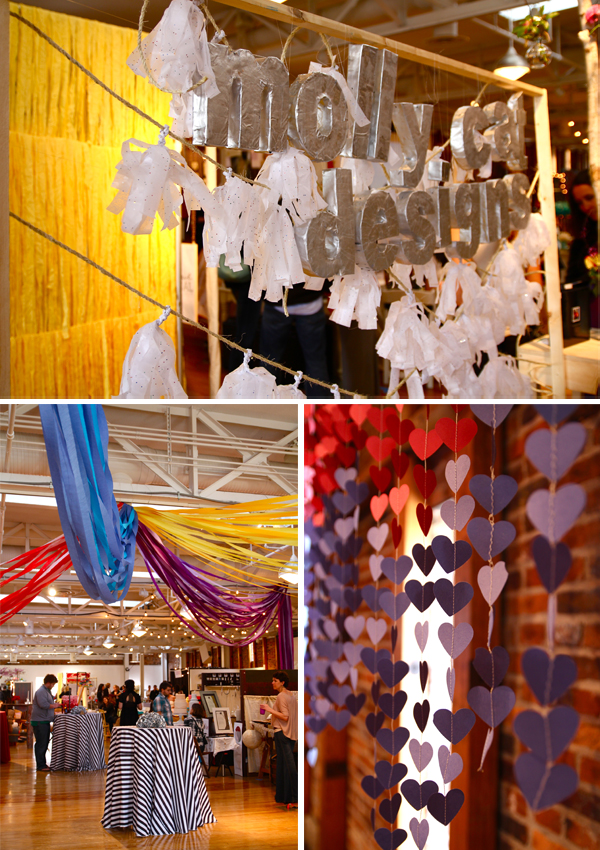 So seriously how amazing did Kristen make streamers paper heart garland