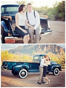 bonnie and clyde inspired engagement session (8)