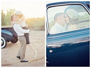 bonnie and clyde inspired engagement session (4)