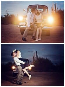 bonnie and clyde inspired engagement session (1)