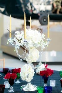 1920s inspired wedding details floral design marine (6)
