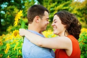 potomac maryland weddings engagement photographer sunflower field pictures (4)