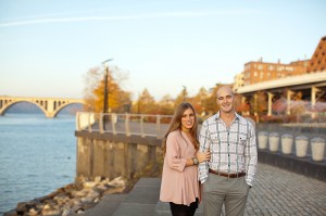 fashionable georgetown washington dc engagement pictures (2)