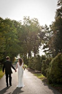 green nature inspired modern maryland wedding tent stones ferns (12)