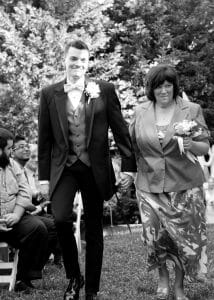 same sex maryland wedding offbeat orange teal pictures (15)
