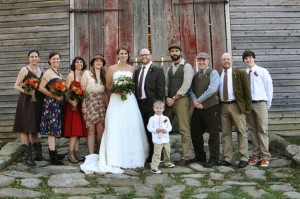 eclectic upcycled green maryland wedding DIY offbeat blog (18)