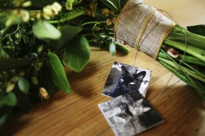 eclectic upcycled green maryland wedding DIY offbeat blog (7)