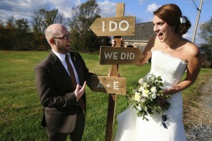 eclectic upcycled green maryland wedding DIY offbeat blog (1)