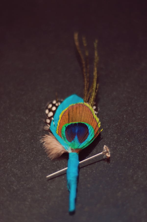 budget-friendly peacock themed maryland wedding