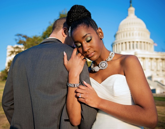 classy green modern DC wedding portraits pictures