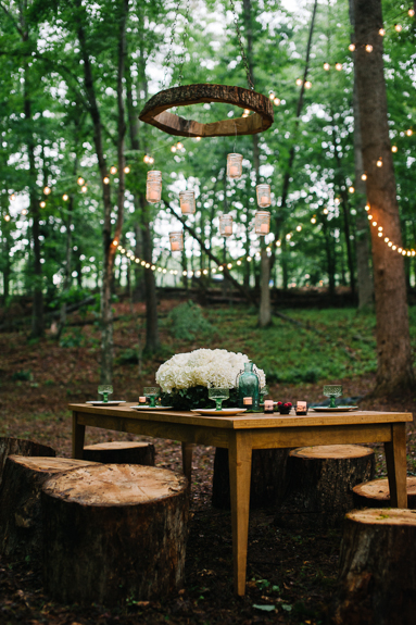 outdoor detail woodend midsummers night dream wedding