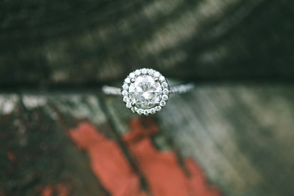 georgetown DC unique bookstore engagement pictures