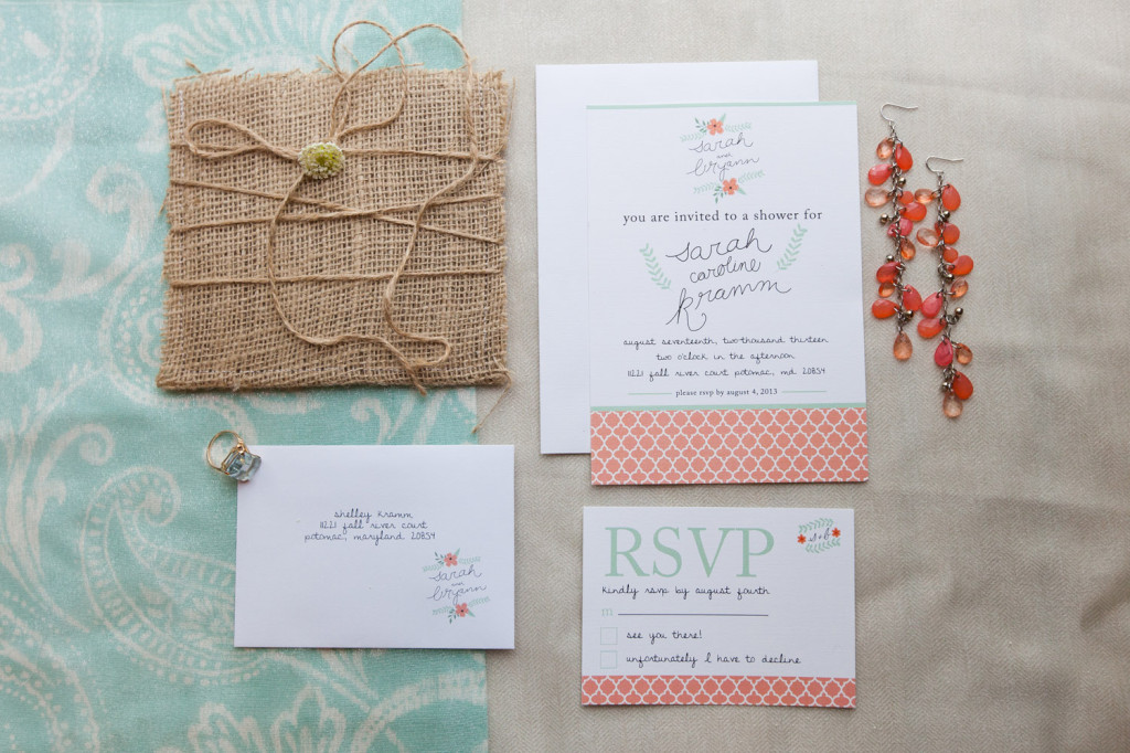 custom wedding invitations giveaway DC MD VA