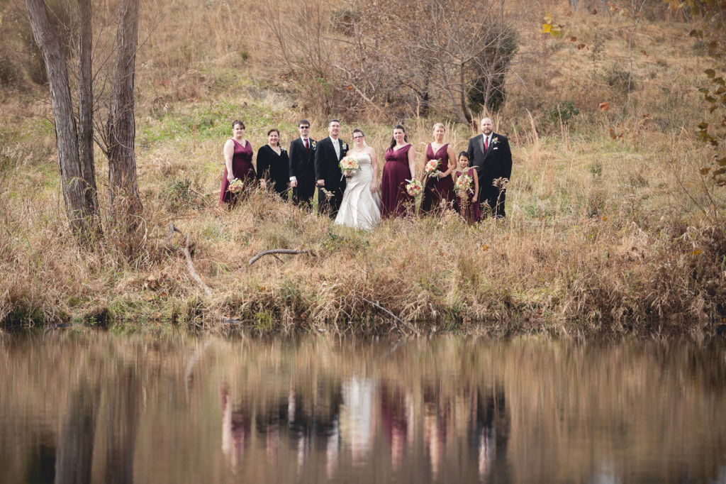 fall maryland wedding