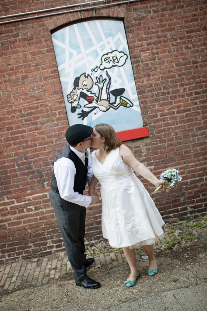 offbeat dc wedding portraits