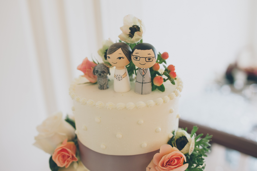 custom painted cake toppers