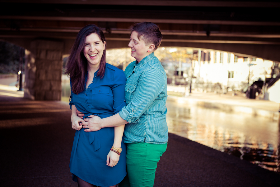 same sex libby hill park engagement pictures