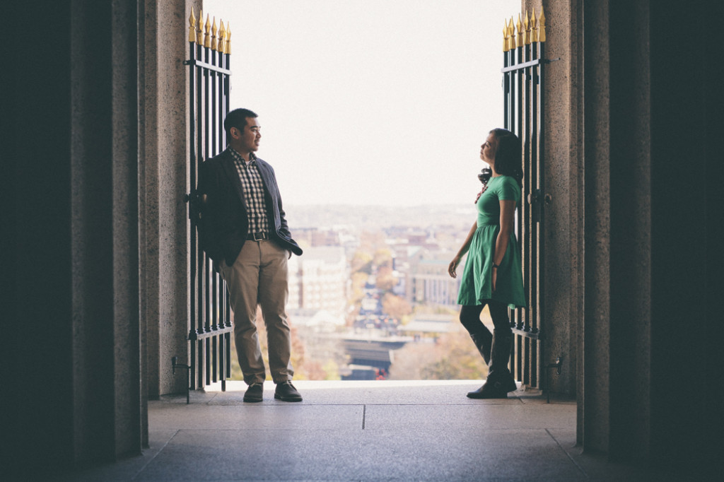 old town alexandria alternative engagement pictures