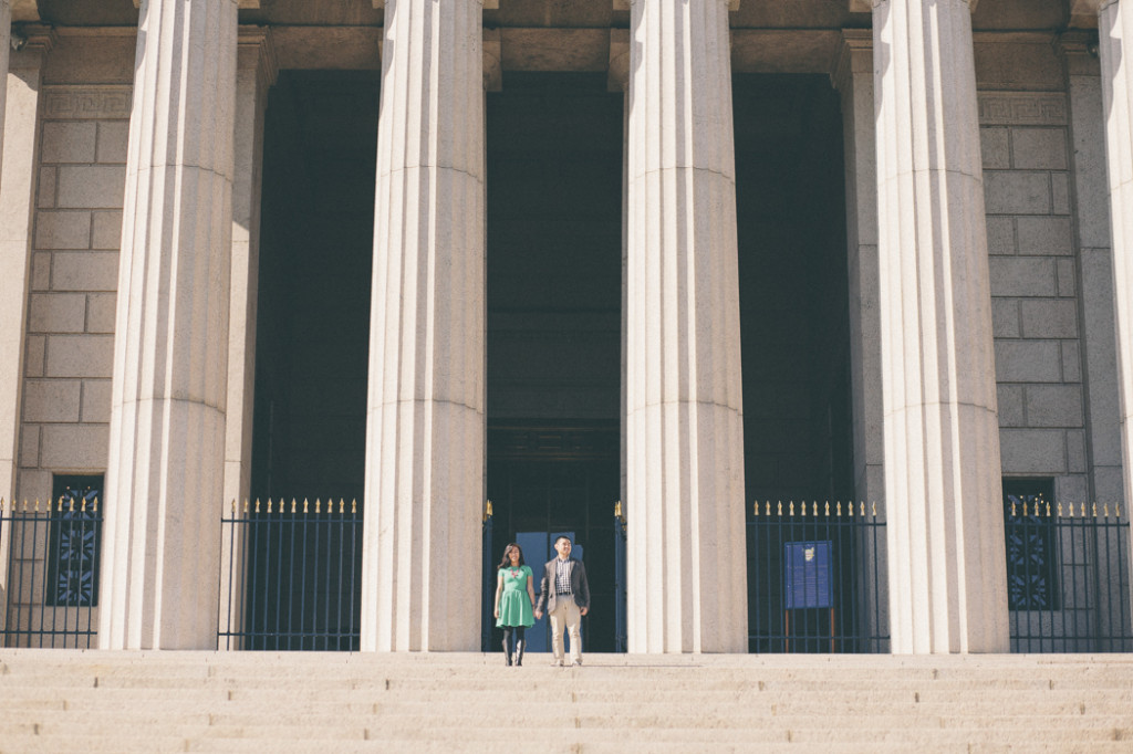 old town alexandria alternative engagement pictures