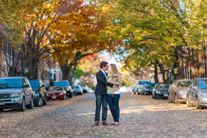 old town alexandria engagement pictures