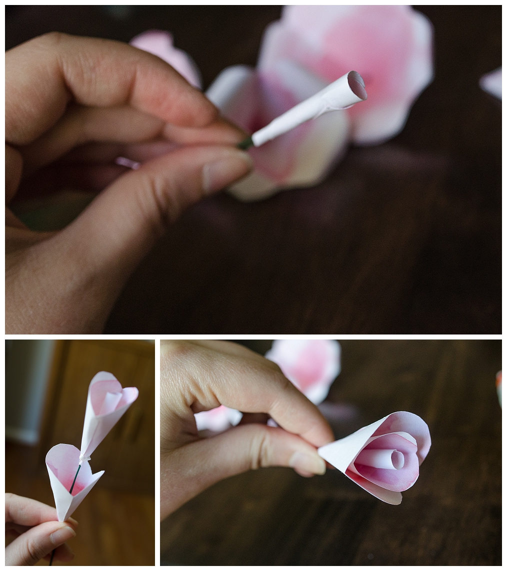 diy how to paper rose tutorial