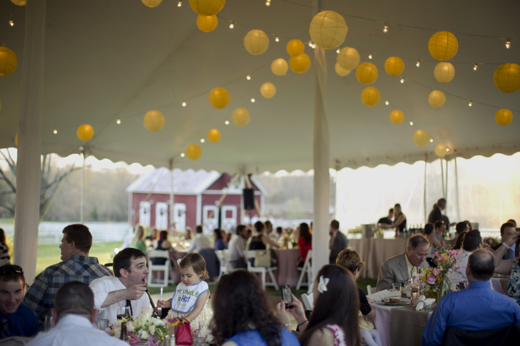 rustic casual backyard Virginia wedding