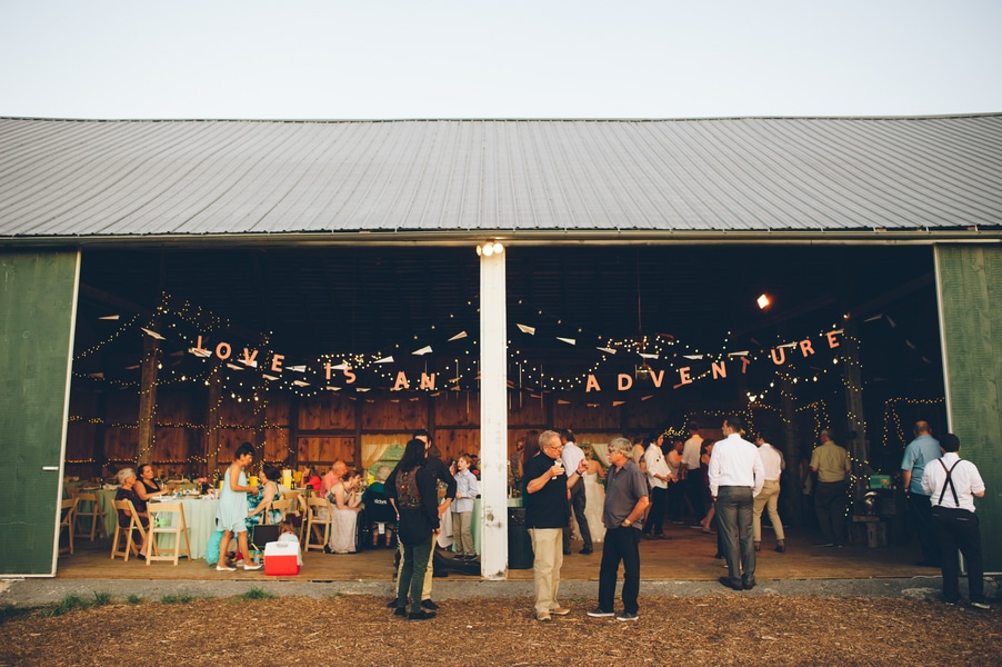 thrift store travel themed barn wedding virginia pictures (16)