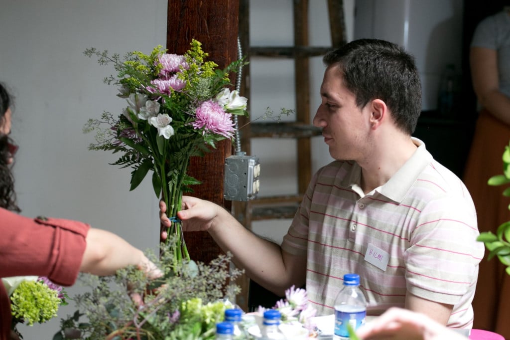 DIY bouquets and boutonniers workshop (2)