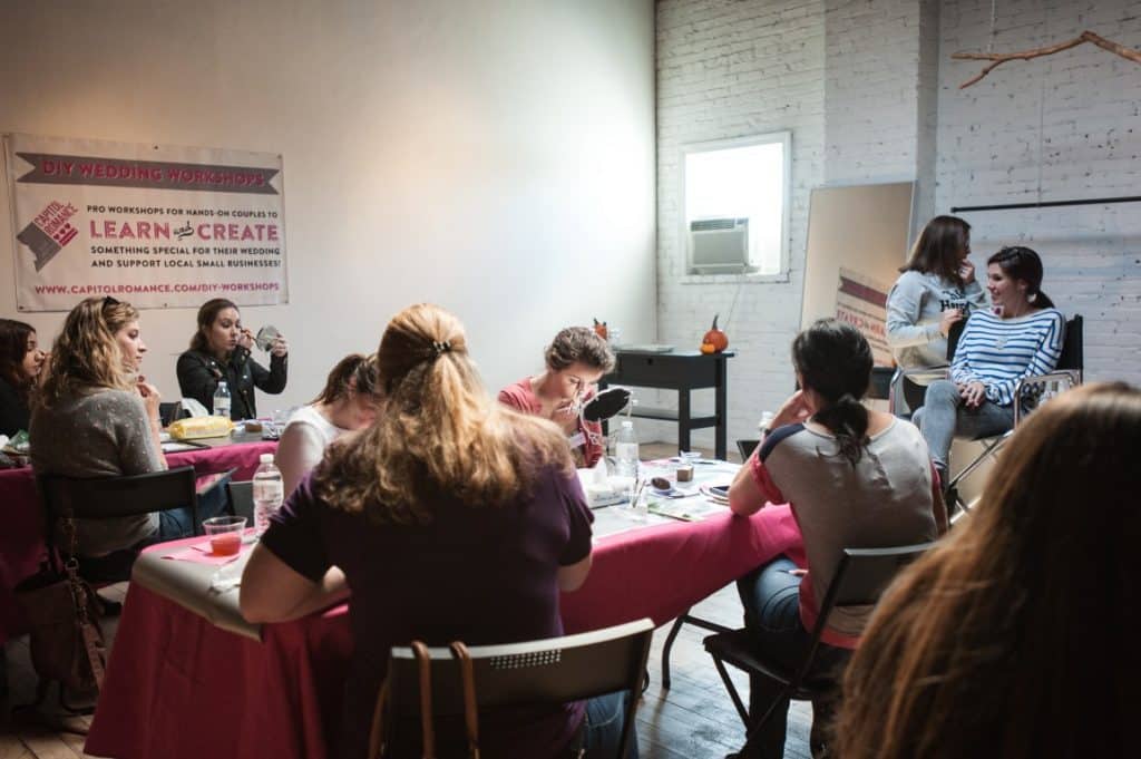 DIY Wedding Makeup Workshop Capitol Romance Workshops (5)