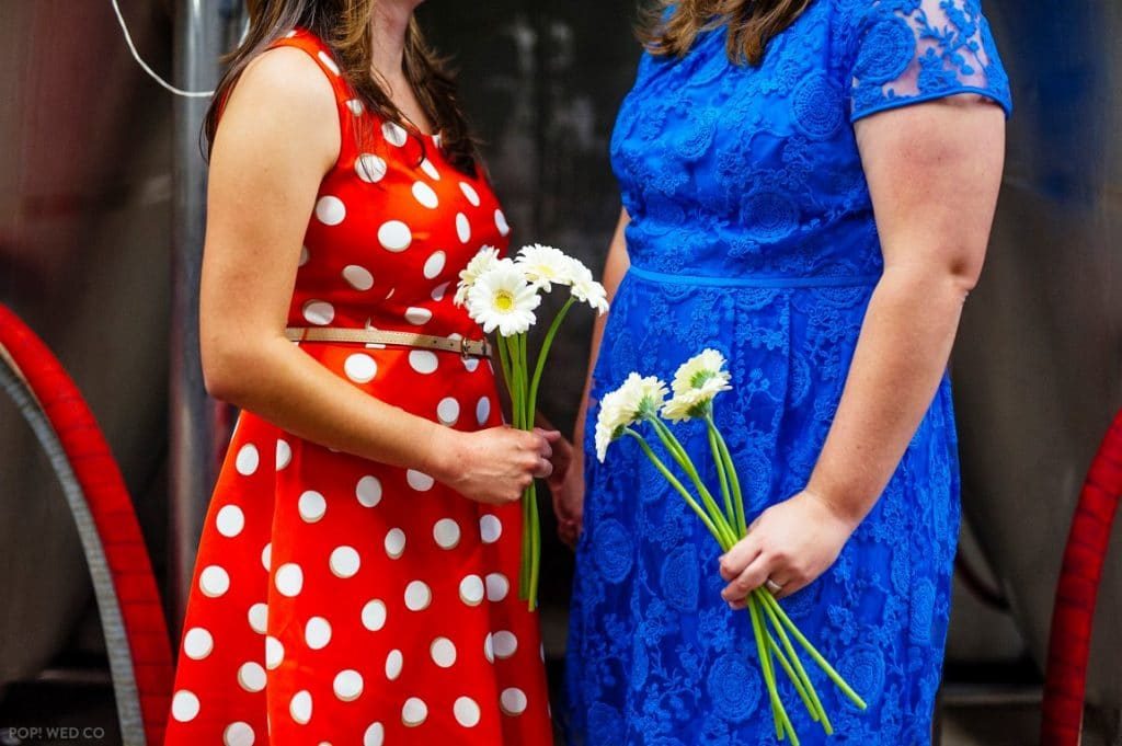 offbeat intimate washington dc wedding at brewery (6)