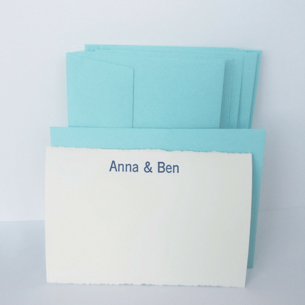 Giveaway Win 10 Custom Stationery Sets for Bridesmaids/men or