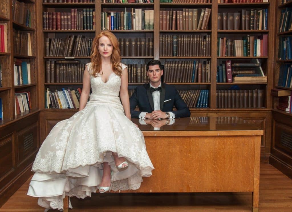 lavender and succulent late winter DC wedding Carnegie Science Institute (13)
