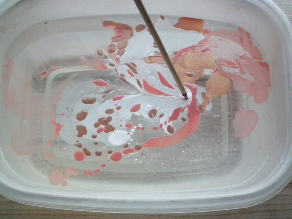 Nail Polish Marbling 004