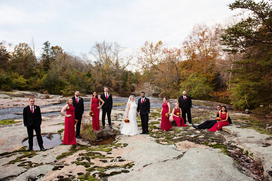 multicultural indian american virginia winery wedding fall themed winery at fine creek (18)