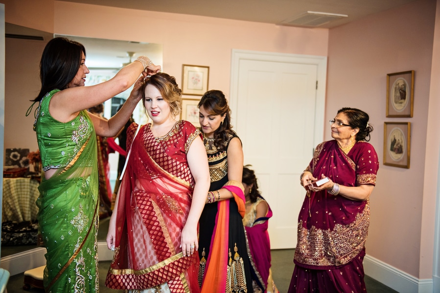 multicultural indian american virginia winery wedding fall themed winery at fine creek (26)