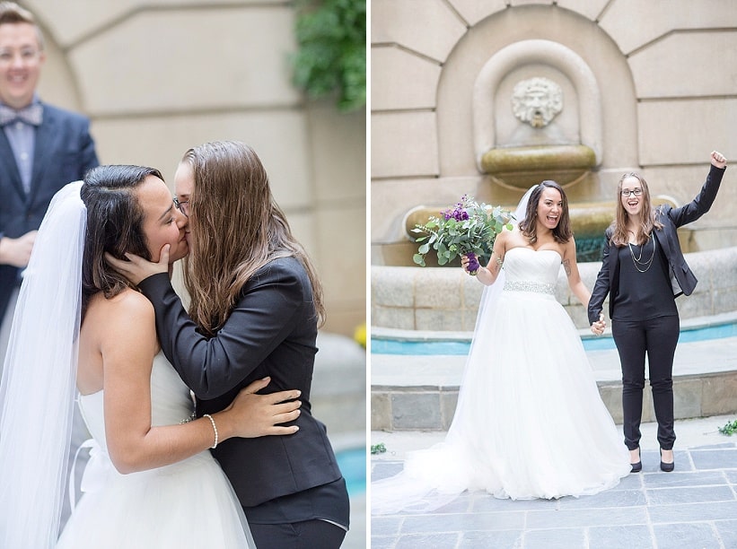 intimate DC elopement romantic purple wedding details decorations (11)