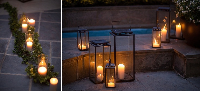 intimate DC elopement romantic purple wedding details decorations (12)