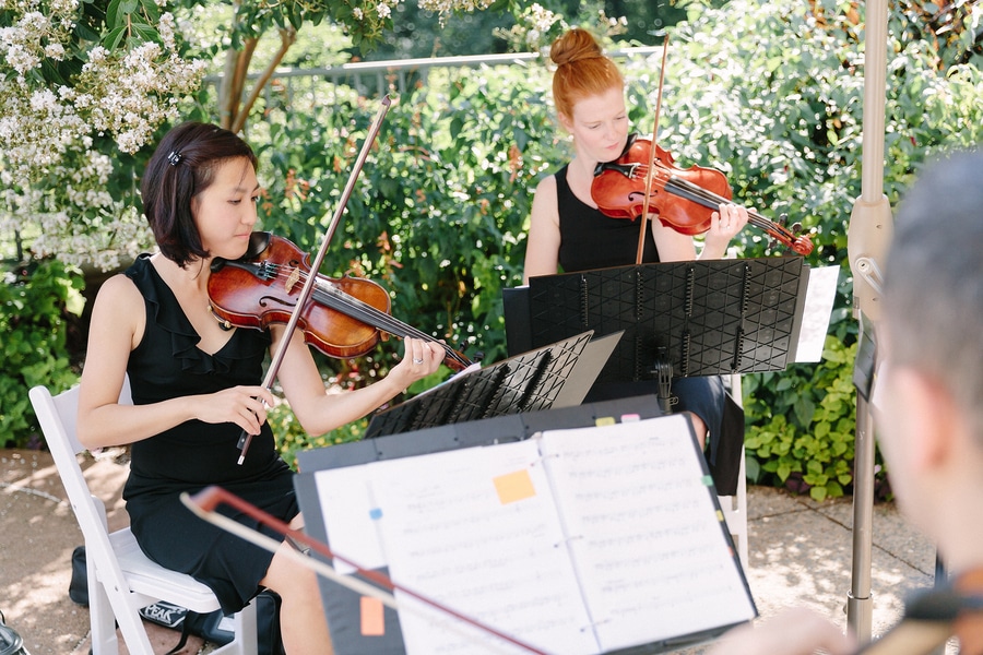 teal pink spring wedding pictures Virginia Meadowlark Botanical Gardens wedding (1)