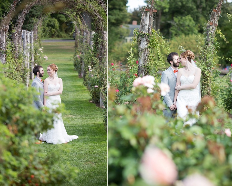 Coral Grey Mill on the River Connecticut DIY Wedding Pictures5