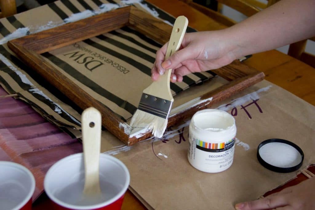 DIY wood frame serving tray tutorial (7)