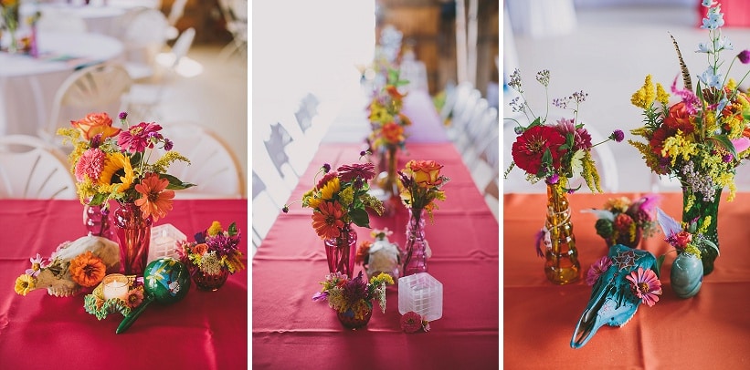 festival themed DIY rainbox colorful west virginia wedding (16)