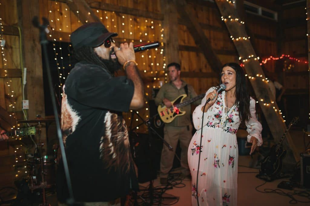 festival themed DIY rainbox colorful west virginia wedding (6)