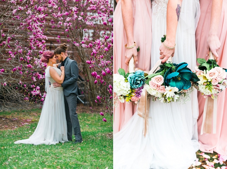teal purple light pink wedding inspiration details pictures3