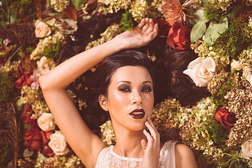 dramatic edgy wedding bride inspiration pictures (12)